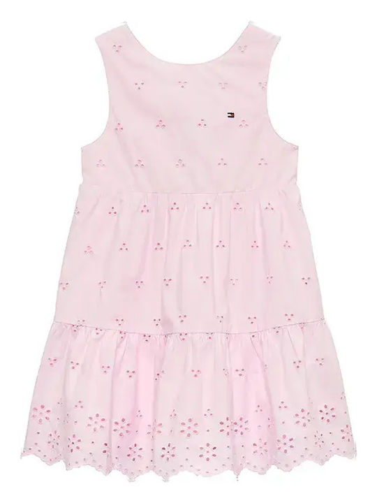 Anglaise Girls Dress Pink