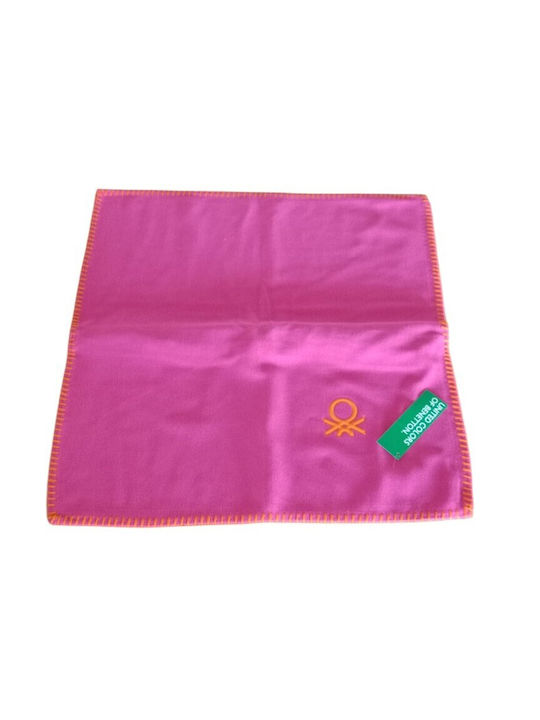 Benetton Decorative Pillow Case Fleece Green 47x47cm