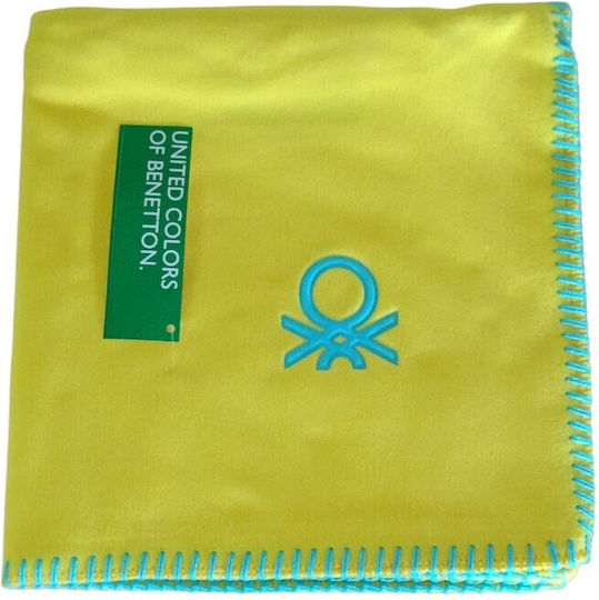 Benetton Калъф За Възглавница Флийс Оранжев 47x47см
