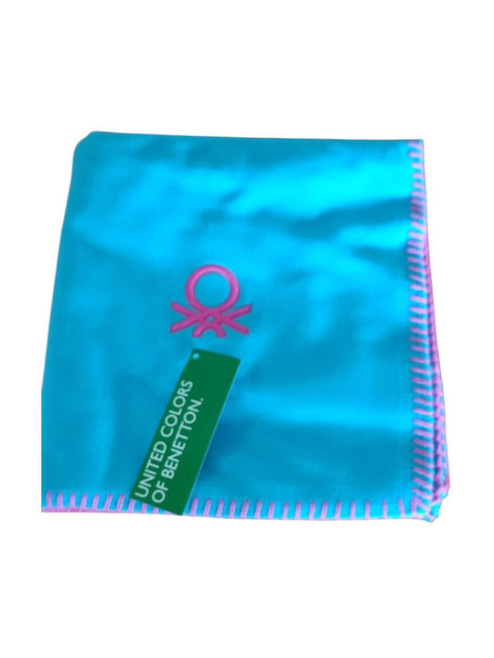 Benetton Διακοσμητική Μαξιλαροθήκη Fleece Λαδί 47x47εκ.