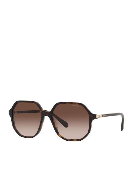 Swarovski Ochelari de soare Maro cu Cadru & Maro Lentilă Swarovski Ochelari de soare Maro cu Cadru & Maro Lentilă