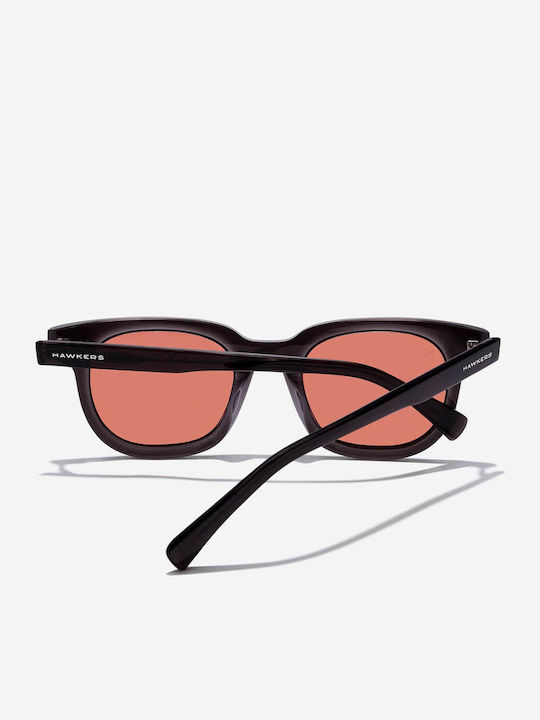 Hawkers Oasis Unisex Γυαλιά Ηλίου με Ασημί Κοκκάλινο Σκελετό και Ασημί Καθρέφτη Φακό
