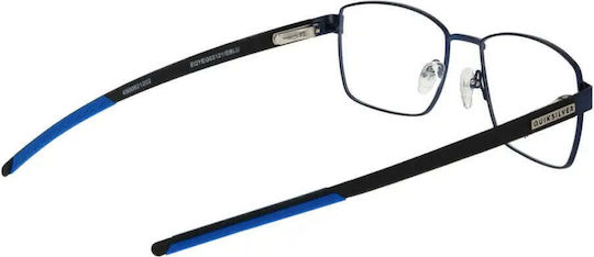 Quiksilver Männer Metall Brillengestelle mit Rezept EQYEG03121-EBLU