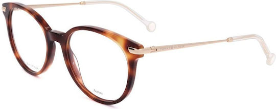 Tommy Hilfiger Γυναικείος Σκελετός Καφέ Ταρταρούγα TH1821 05L
