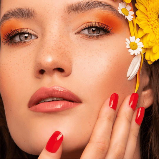 Seventeen Studio Rapid Dry Lasting Color Glossy Βερνίκι Νυχιών Quick Dry Κοραλί 222 12ml