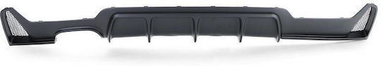 Rear Bumper Diffuser Bmw 4 F32 Coupe F33 Cabrio F36 Gran Coupe 13-21 M-tech Black Matte 1 Double Exhaust Hole Left Abs Plastic 1 Piece