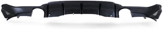 Diffuser Πίσω Προφυλακτήρα Bmw 4 F32 Coupe F33 Cabrio F36 Gran Coupe 13-21 M-tech Μαύρο Ματ 2 Μονές Τρύπες Εξάτμισης Αριστερά & Δεξιά 0----0 Abs Πλαστικό 1 Τεμάχιο