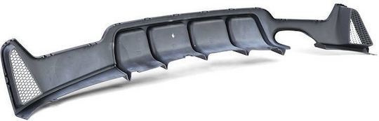 Rear Bumper Diffuser Bmw 4 F32 Coupe F33 Cabrio F36 Gran Coupe 13-21 M-tech Black Matte 1 Double Exhaust Hole Left Abs Plastic 1 Piece