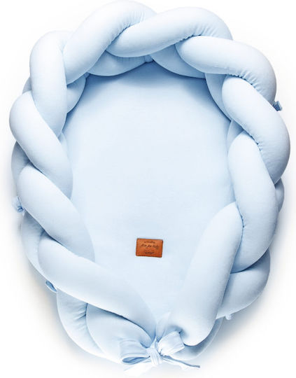 Beboulino Βρεφικό Μαξιλάρι Φωλιά Blue 53x75εκ.
