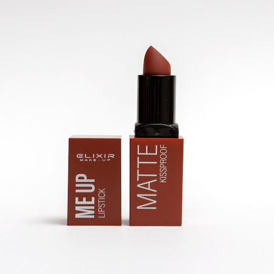 Elixir Kissproof Κλασικό Κραγιόν Matte 021 Roasted Cocoa 3gr