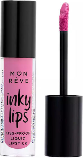 Mon Reve Inky Lips Kiss Proof Liquid Lipstick Matte 10 4ml