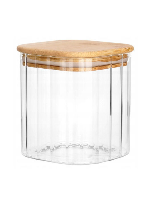 Vilde Vase Für Kaffee / Nudeln Mit Deckel Glas Transparent 750ml