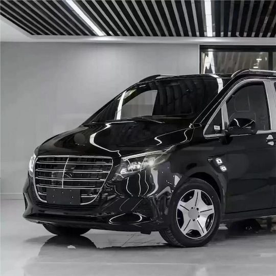 Μάσκα Mercedes-benz Vito W447 W448 24+ Amg Look Led Χρώμιο Μαύρο 1 Τεμάχιο