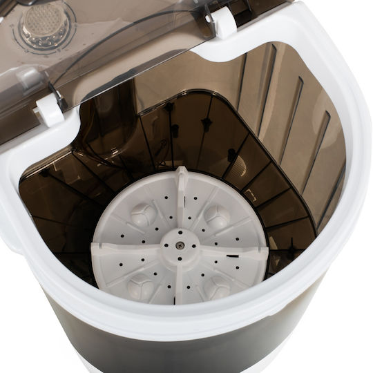 Adler Mașină de Spălat Portabilă 4kg Mini Uscător prin Centrifugare