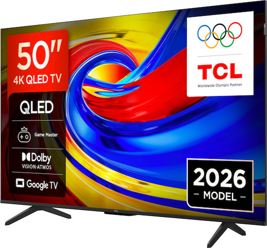 TCL Смарт Телевизор 50" 4K UHD QLED P7L HDR (2026) 50P7L