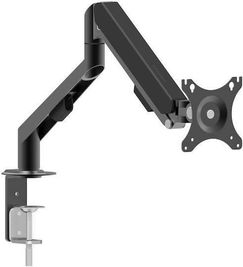 Suport Birou Pentru Tv Monitor Telescopic Cu Braț Articulat Vesa 75x75 100x100 Reglabil