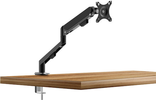 Suport Birou Pentru Tv Monitor Telescopic Cu Braț Articulat Vesa 75x75 100x100 Reglabil