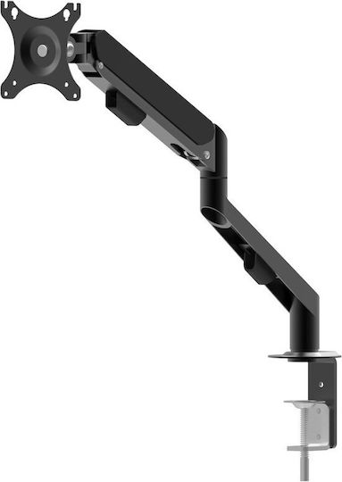Suport Birou Pentru Tv Monitor Telescopic Cu Braț Articulat Vesa 75x75 100x100 Reglabil