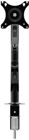 Suport Birou Pentru Tv Monitor Telescopic Cu Braț Articulat Vesa 75x75 100x100 Reglabil