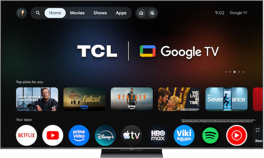 TCL Смарт Телевизор 65" 4K UHD SQD-Mini LED C8L HDR (2026) 65C8L