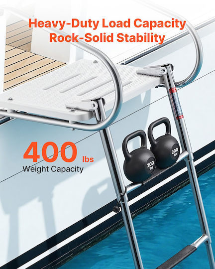 Vevor Boat Ladder With 3 Steps