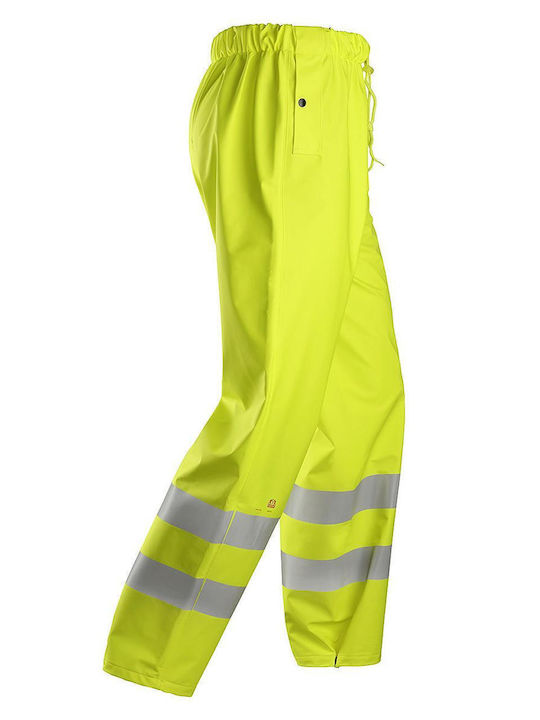 Snickers Workwear Snickers Wasserdichte Arbeitshose Gelb