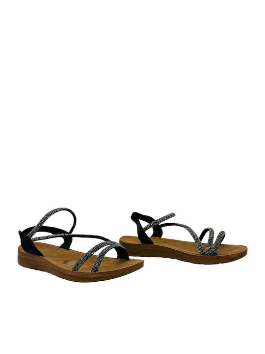 Sandale Casual Damă Anatomici Din Piele Negre