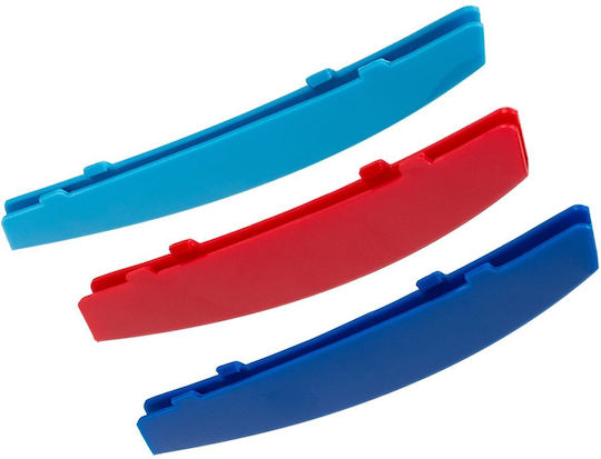 BMW Serie 5 E60 E61 03-10 Grill Nierenabdeckungen M-Paket 3 Stück Set