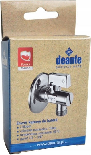 Deante Γωνιακή Βαλβίδα Φίλτρο 1 2"x3 8" Vfa_b62m