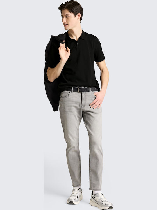 Bluza Polo Basic Neagră