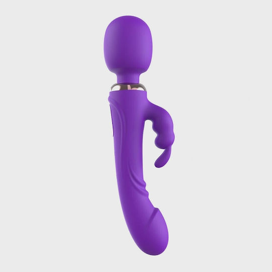 Mokko Toys Massage Vibrator with Remote Control Purple