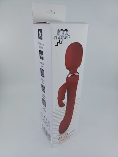Mokko Toys Вибратор Масаж с Дистанционно Управление Червен