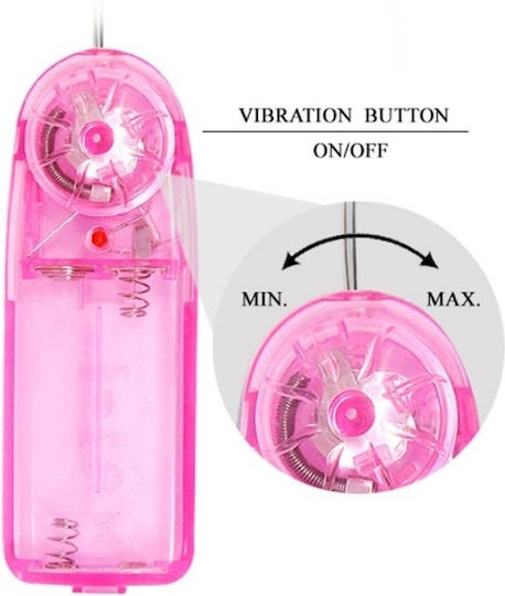 Baile Multispeed Vibrator Realistic Vibrator Flesh