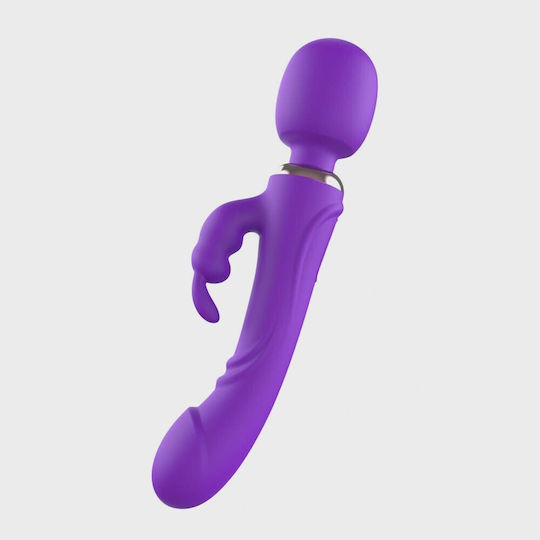 Mokko Toys Massage Vibrator with Remote Control Purple