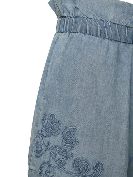 Γυναικείο Τζιν Σορτς Ανοιχτο Μπλε Denim