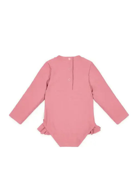 Little Dutch Παιδικό Μαγιό Ολόσωμο με Μακρύ Μανίκι Dreamy Pink Little Dutch Παιδικό Μαγιό Ολόσωμο με Μακρύ Μανίκι Dreamy Pink