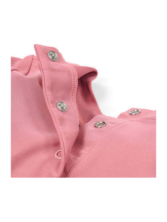 Little Dutch Kids One-Piece Swimsuit With Long Sleeve Dreamy Pink