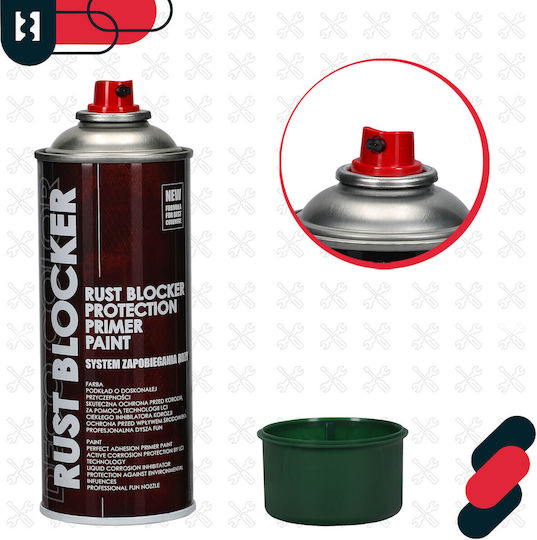Spray Paint Rust On Metal Fences Gates Protective Green Ral 6005 400
