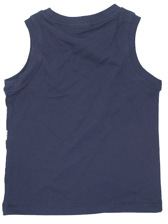 Kinderoberteil Ärmellos Marineblau