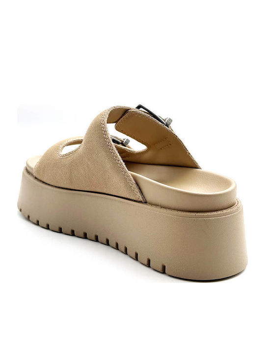 Summer Women's Platforms Beige