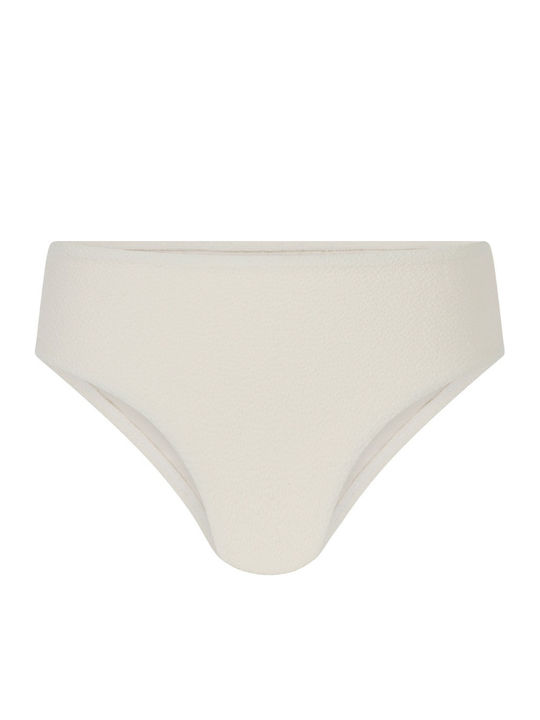Rio Bikini Slip High Waist White