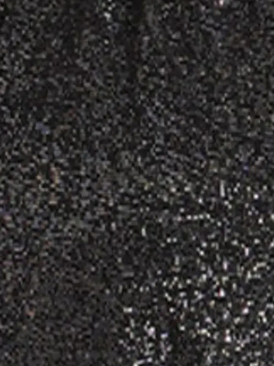 Top De Bikini Fără Bretele Negru