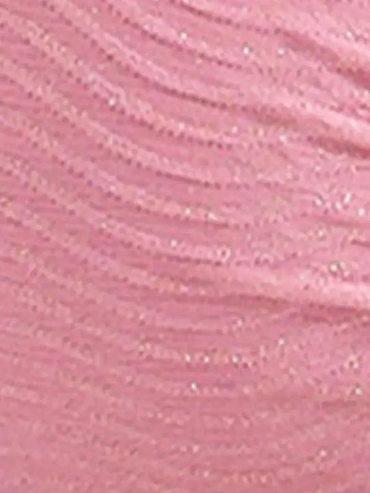 Strapless Bikini Top With Padding Pink