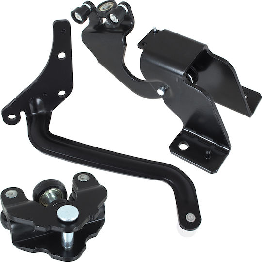 Citroen Jumpy Ii 2007 Sliding Side Door Roller Top + Middle Paw + Bottom Without Paw 3 Pcs Set