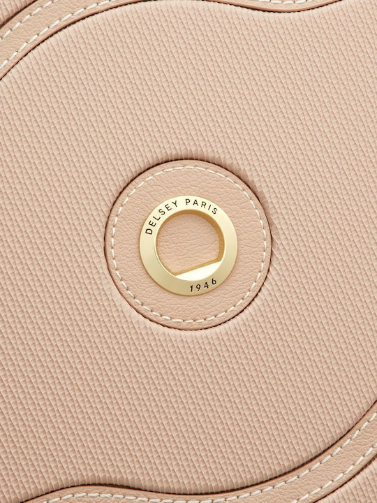 Delsey Chatelet Air 2.0 Cabin Travel Suitcase Beige Rose Height 55cm