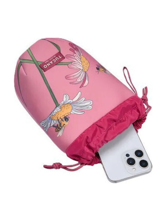 Γυναικείο Πουγκί Χειρός Bees Pink
