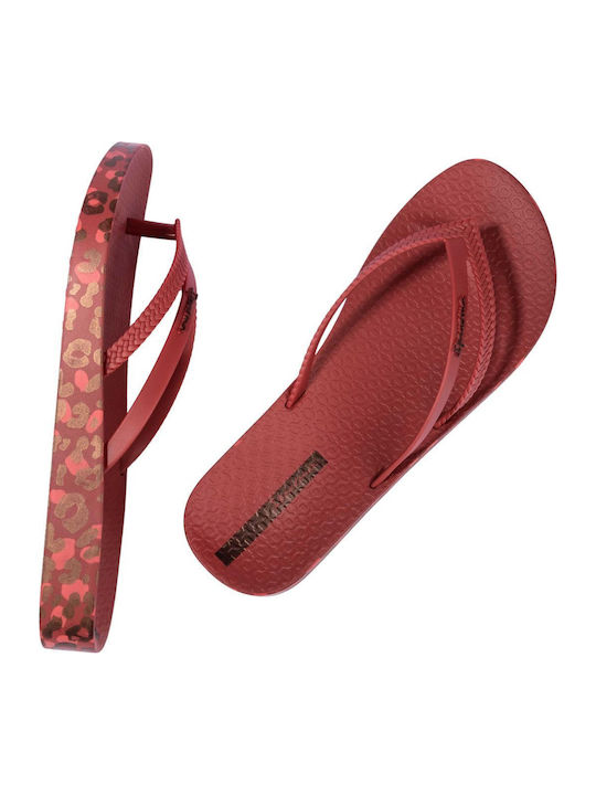 Bossa Soft V Damen Zehentrenner in Roter Farbe