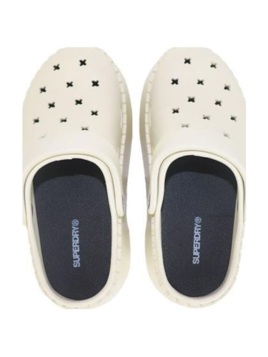 Superdry Women’s Beige Clogs
