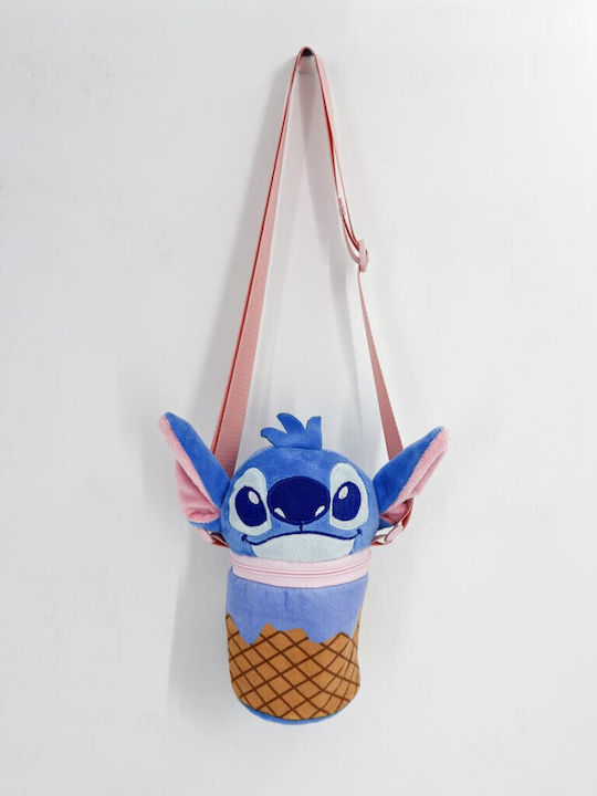 Disney Stitch Stitch Kids Shoulder Bag Purple 18x8x8cm