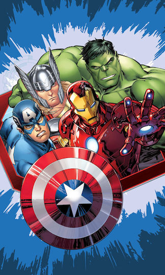 Avengers Dynamic Heroes Hand Towel Face Towel Towel 30x50 Cm
